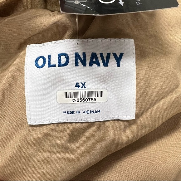 Old Navy soft brushed button front coat - Size 4x - Picture 3 of 4